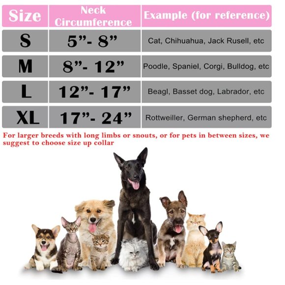 - Katoggy Inflatable Dog Cone Collar, Soft Protective Recovery Dog Collar … - Picture 3 of 4